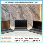 Dell Precision 3560 Core i7-1165G7 16GB 256GB Quadro T500 15.6 FHD QSD