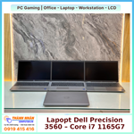 Dell Precision 3560 Core i7-1165G7 16GB 256GB Quadro T500 15.6 FHD QSD