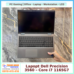 Dell Precision 3560 Core i7-1165G7 16GB 256GB Quadro T500 15.6 FHD QSD