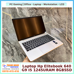 Laptop HP EliteBook 640 G9 Core i5-1245U 8GB 256GB 14 inch FHD