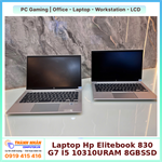 Laptop HP EliteBook 830 G7 Core i5-10310U 8GB 256GB 13.3 inch FHD