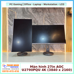 Màn hình AOC U2790PQU 27 inch 4K UHD IPS 60Hz QSD