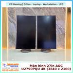 Màn hình AOC U2790PQU 27 inch 4K UHD IPS 60Hz QSD
