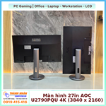 Màn hình AOC U2790PQU 27 inch 4K UHD IPS 60Hz QSD