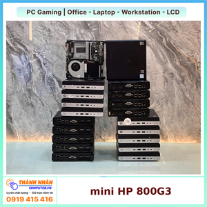 Máy Bô HP 800 G3 TinyCore i7 7700T Ram 8GB SSD 256GB QSD