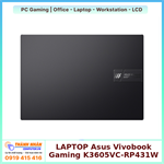 Laptop ASUS Vivobook Gaming K3605VC-RP431W Core i5-13420H 16GB 512GB RTX 3050 4GB 16 inch WUXGA 144Hz Win 11