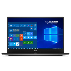 Dell XPS 15 (9570) - Intel® Core™ i7-8750H / RAM 16GB / SSD 256GB / InfinityEdge display 15.6 inch 1920X1080 IPS / VGA GTX 1050Ti 4GB / Màu bạc