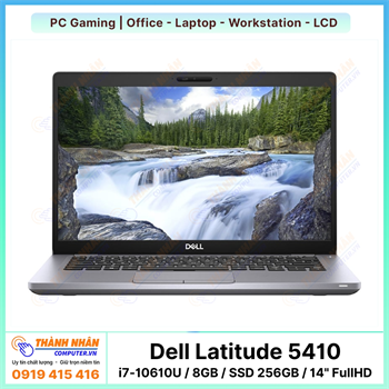 Dell Latitude 5410 (Core i7-10610U / RAM 8GB / SSD 256GB / 14 inch FullHD / WL + BT / Webcam HD) 