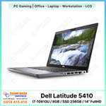 Dell Latitude 5410 (Core i7-10610U / RAM 8GB / SSD 256GB / 14 inch FullHD / WL + BT / Webcam HD) 