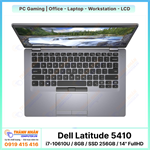 Dell Latitude 5410 (Core i7-10610U / RAM 8GB / SSD 256GB / 14 inch FullHD / WL + BT / Webcam HD) 