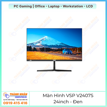 Màn hình VSP V2407S (23.8"/FHD/IPS/75Hz/5ms/đen) Like new
