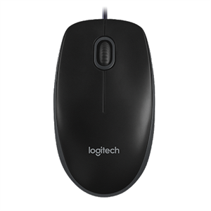 Chuột Có Dây Logitech B100 - Hàng Chính Hãng