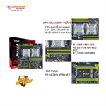 Main VSP X99-2D4 Dual CPU (Intel LGA2011-3 v3/v4, Xeon E5-2600 V3/V4, DDR4, E-ATX) New