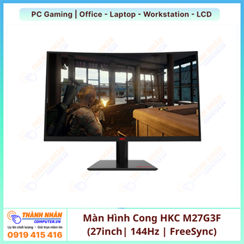 Màn hình cong HKC M27G3F 27" VA 144Hz Full Viền Chuyên Game Like New