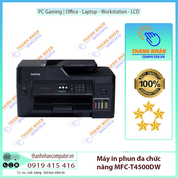 Máy in phun đa chức năng MFC-T4500DW  