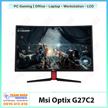 Màn Hình Cong MSI Optix G27C2 144Hz (27 inch, FHD, 144Hz, VA) Like new