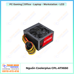 Nguồn Coolerplus CPL-ATX650 Chính Hãng
