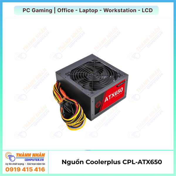 Nguồn Coolerplus CPL-ATX650 Chính Hãng