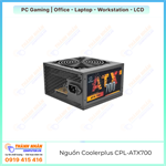 Bộ Nguồn Coolerplus CPL-ATX700 Chính Hãng Bảo Hành 3 Năm
