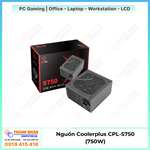 Nguồn Coolerplus CPL-S750 (750W) Chuẩn CE, Rohs, Active PFC - Chính Hãng