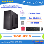 Máy bộ văn phòng TNVP_H310 Intel thế hệ 8 Ram 8Gb SSD 240Gb Like New