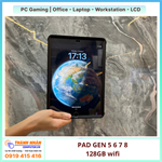 Ipad Gen 5 6 7 8 (2019 - 2020) Bộ nhớ trong 128GB Wifi QSD