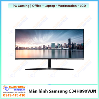 Màn hình Samsung C34H890WJN - 34 Inch (3440 x 1440) WQHD UltraWide Like new