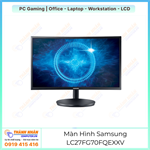 Màn hình cong Samsung LC27FG70FQEXXV ( 27 inch, 144hz, AMD FreeSync) Like new