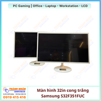 Màn hình 32in cong trắng Samsung S32F351FUC (FHD/VA/60Hz/5ms)