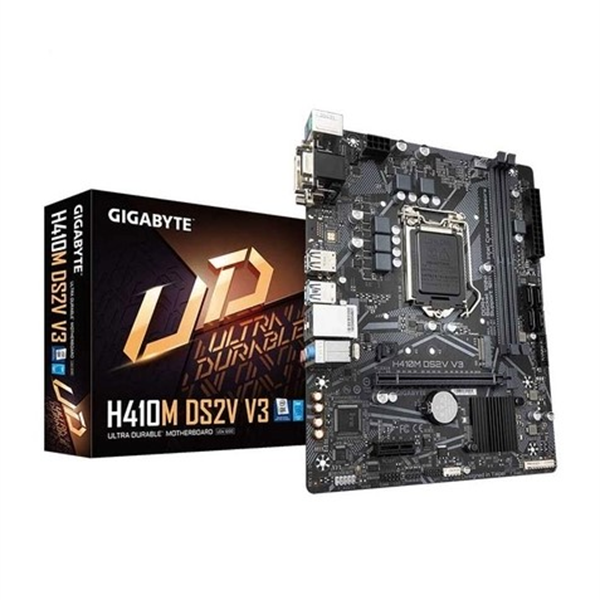 Mainboard Gigabyte H410M-DS2V V3 (Intel H510, Socket 1200, m-ATX, 2 khe Ram DDR4) New Fullbox