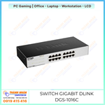 Bộ chuyển mạch Switch Gigabit D-link DGS-1016c - 16port