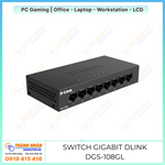 Bộ chuyển mạch Switch Gigabit D-link DGS-108gl - 8port