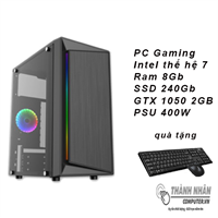 PC Gaming TNH110V2 intel Intel thế hệ 7 Ram 8Gb GTX 1050ti 2Gb Like New 