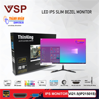 Màn hình LCD 22" VSP  Vi21.5 IP21501S Trắng New 100% FullBox