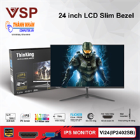 Màn hình LCD 24" VSP  Vi24 IP2402SB Đen New 100% FullBox