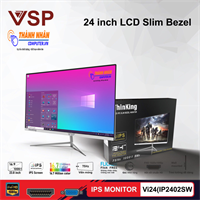 Màn hình LCD 24" VSP  Vi24 IP2402SW Trắng New 100% FullBox