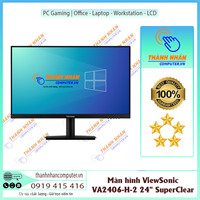 Màn hình LCD Viewsonic VA2406-H-2 24inch (1920 x 1080/VA/60Hz/4 ms) SuperClear like new 98%