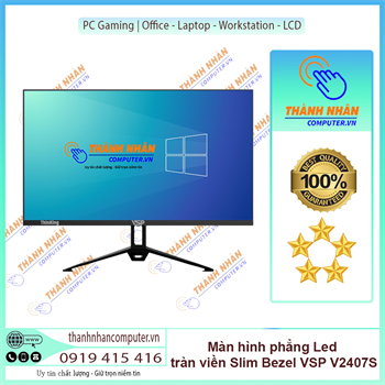 Màn Hình VSP V2407S 24inch (USB Type-C, HDMI, VGA, Speak) New Fullbox