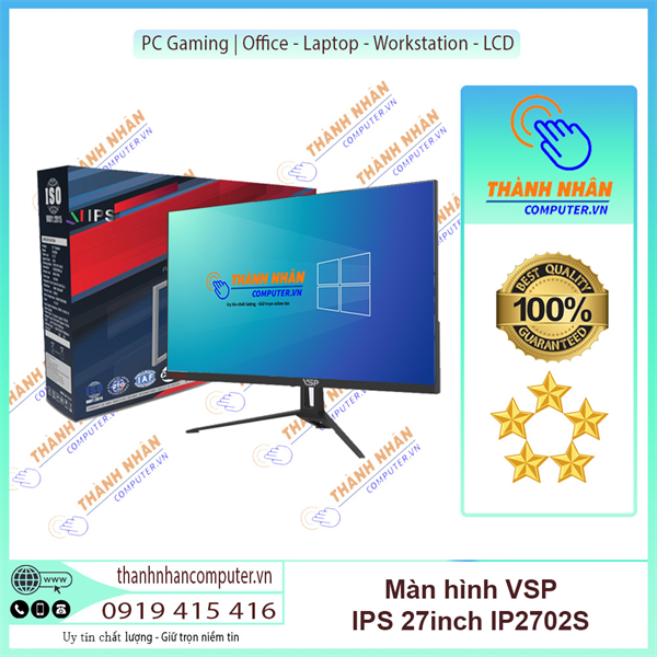 Màn hình VSP IPS Thinking 27inch tràn viền IP2702S New 