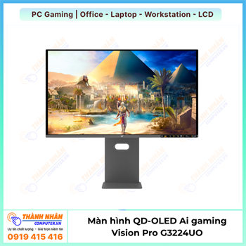 Màn hình QD-OLED Ai gaming Vision Pro G3224UO ( 4K / 32inch / 240Hz / 0.03ms / G-sync)