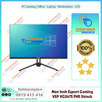 Màn hình LCD 24 inch VSP VG247S Esport Gaming (FHD, Phẳng, IPS, 165Hz) New Fullbox