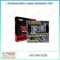 Bo mạch chủ - Mainboard VSP X99-DD31 (2 CPU - DDR3 - EATX)