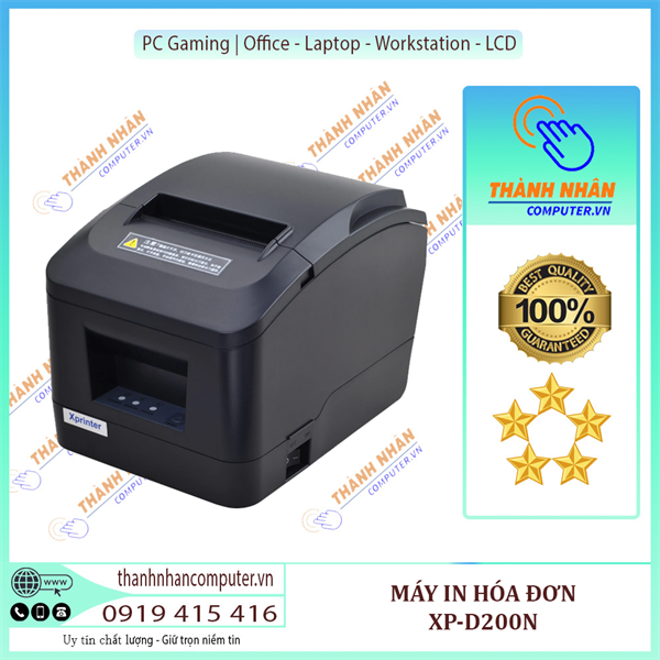 Máy in hóa đơn XP-D200N (Khổ 80) USB - New Fullbox