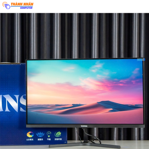 Màn hình YUNSI Y240WZH MÀU đen (24 inch, FHD, 165Hz, 1ms) 