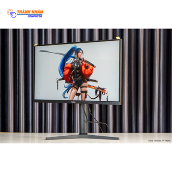 Màn hình 2K YUNSI Y270GM phẳng đen (27 inch, QHD, 180Hz, 1ms)