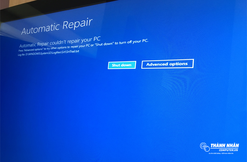 Sửa Máy Tính Bị Màn Hình Xanh Gần Đây